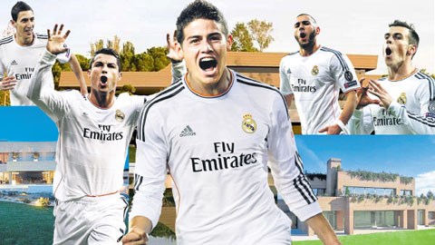 James Rodriguez (giữa) sắp là thành viên mới của 