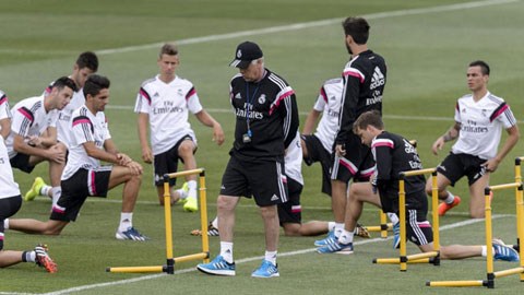 HLV Ancelotti triệu tập 9 cầu thủ trẻ lên đường sang Mỹ
