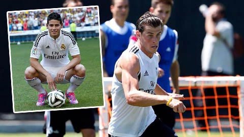 Bale ca ngợi tân binh James Rodriguez