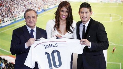 James Rodriguez mang hy vọng tái sinh vai trò của những số 10 ở Bernabeu