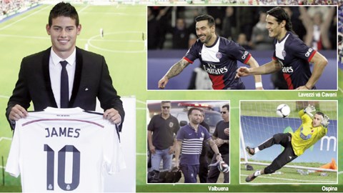 Sau James và Valbuena, có thể một loạt ngôi sao khác cũng sắp rời Ligue 1 Hè này