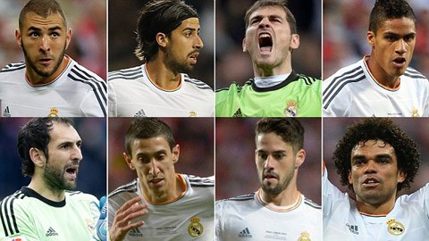 Nhiều cầu thủ có nguy cơ rời Real sau khi James Rodriguez đến