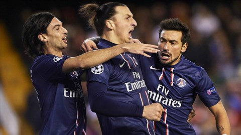 Ibra (giữa) và đồng đội đã có chuyến chạy đà khá tốt trước trận tranh Siêu Cúp Pháp tại Bắc Kinh ngày 3/8 tới