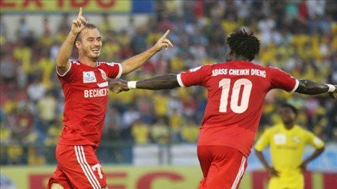 B.Bình Dương quyết tâm giành ngôi vô địch V-League 2014.