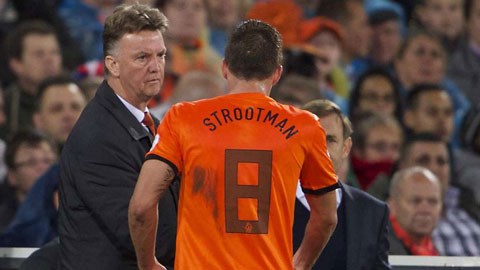 Strootman từng là học trò của Van Gaal ở ĐT Hà Lan