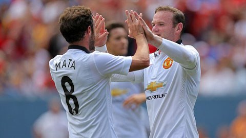 Mata và Rooney tỏa sáng giúp M.U đánh bại Roma