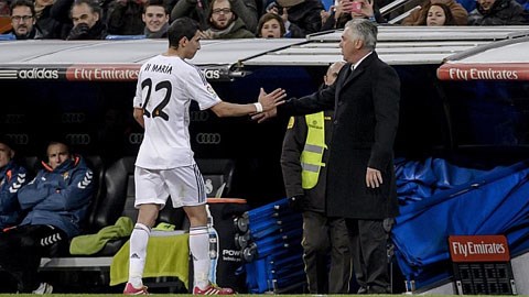 Ancelotti khẳng định Di Maria sẽ không đi đâu cả