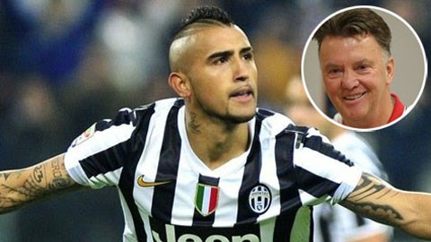 M.U tiếp tục gửi lời hỏi mua Vidal đến Juventus