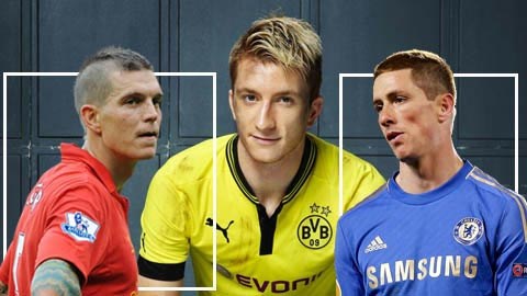 Từ trái qua phải: Agger, Reus và Torres