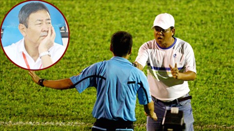 Ông Tanaka Koji(ảnh nhỏ) đã trực tiếp đến xem trận đấu này