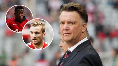 Van Gaal hài lòng về màn trình diễn của các học trò