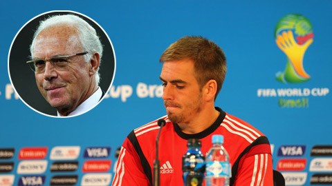 Beckenbauer sốc vì quyết định chia tay ĐTQG của Philipp Lahm