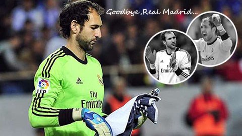 Diego Lopez sắp rời Real Madrid 