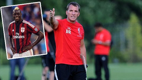 HLV Rodgers không cần chữ ký của Balotelli