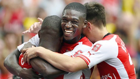 Sanogo đã có cú đề-pa hoàn hảo cho mùa giải mới khi ghi 4 bàn vào lưới Benfica vừa qua