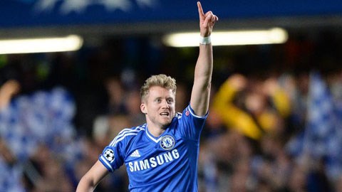 Schuerrle luôn biết cách tỏa sáng tại Chelsea