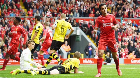 Dortmund vừa bị Liverpool vùi dập 4-0