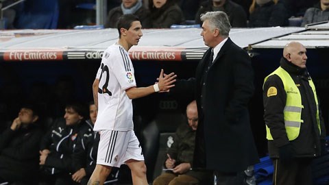Di Maria vẫn có tên trong kế hoạch của HLV Ancelotti ở mùa giải mới