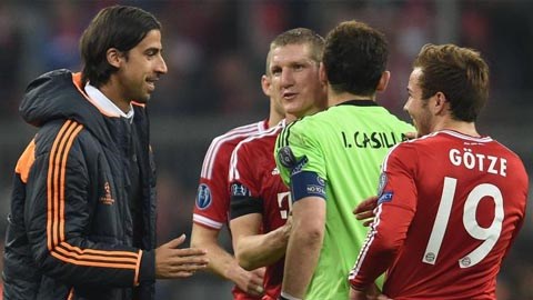 Khedira sẽ tái ngộ các đồng đội ở ĐT Đức tại Bayern?