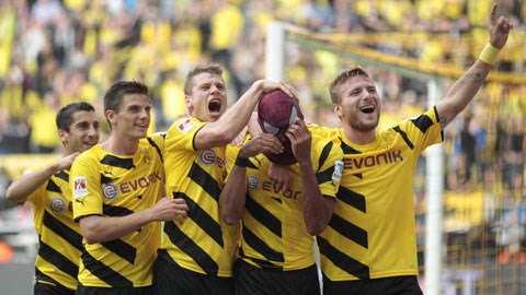 Dortmund hiện đang rất hưng phấn sau khi giành Siêu Cúp Đức 2014