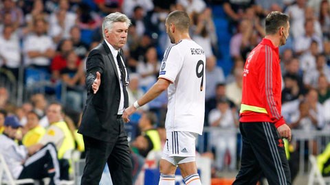 Mùa 2014/15, Real chỉ còn mình Benzema là trung phong thực thụ