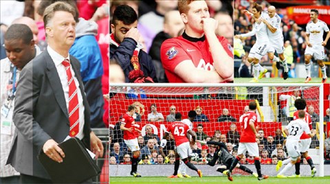 Man United dưới thời Van Gaal chưa lột xác mà vẫn tái hiện của hình ảnh nhợt nhạt mùa giải 2013/14 
