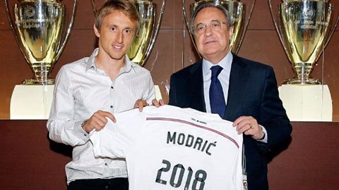 Modric sẽ tiếp tục gắn bó lâu dài với Real