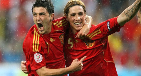 Tiền đạo Tây Ban Nha lu mờ ở La Roja Tiền đạo Tây Ban Nha lu mờ ở La Roja