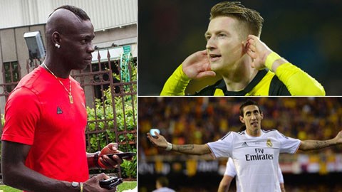 Mario Balotelli - Marco Reus - Angel di Maria 