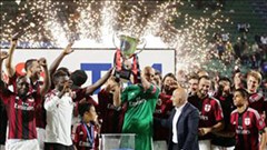 Hạ cả Juve và Sassuolo, Milan đăng quang Tim Cup Hạ cả Juve và Sassuolo, Milan đăng quang Tim Cup