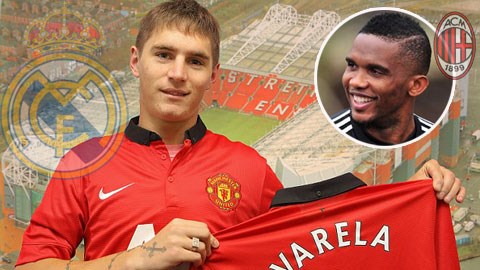 Guillermo Varela và Samuel Eto'o