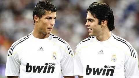 Ronaldo và Kaka, những Galaticos 2.0 của Chủ tịch Perez