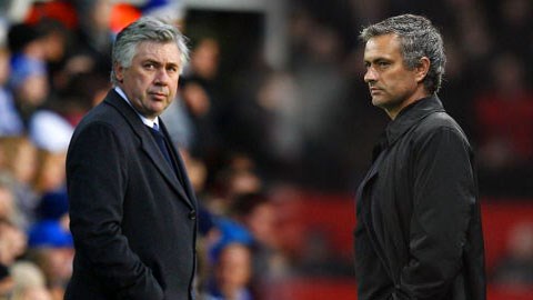 HLV Ancelotti và Mourinho