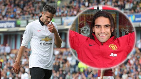 Sự xuất hiện của Falcao khiến Van Persie phải nỗ lực nhiều hơn