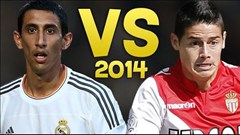 James Rodriguez phòng ngự tốt hơn Di Maria James Rodriguez phòng ngự tốt hơn Di Maria