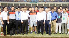 Nhiều lãnh đạo Đảng và Chính phủ dự khán U19 Việt Nam Nhiều lãnh đạo Đảng và Chính phủ dự khán U19 Việt Nam