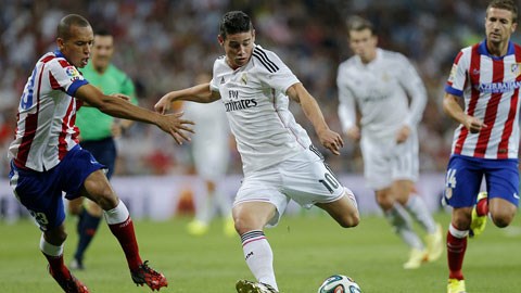 James Rodriguez liệu có tỏa sáng để giúp Real có chiến thắng?