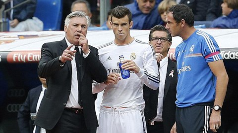 HLV Ancelotti sẽ xếp Bale đá vị trí mới ở Real