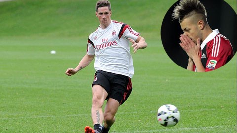 Chấn thương mắt cá có thể khiến El Shaarawy mất vị trí vào tay Torres