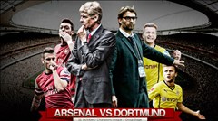 01h45 ngày 17/9, Dortmund vs Arsenal: Sức mạnh vùng Ruhr 01h45 ngày 17/9, Dortmund vs Arsenal: Sức mạnh vùng Ruhr