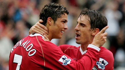 Gary Neville vs Ronaldo