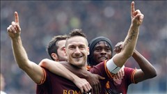Francesco Totti: Trông cậy vào Hoàng tử thành Rome Francesco Totti: Trông cậy vào Hoàng tử thành Rome