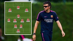 Luis Enrique "chơi ngông" với đội hình 2-5-3 Luis Enrique "chơi ngông" với đội hình 2-5-3