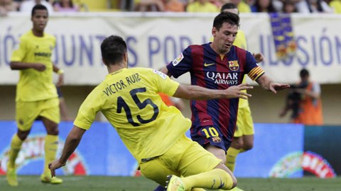 Messi không chỉ ghi bàn đều đặn mà anh còn trở thành<br />
kiến trúc sư trong lối chơi của Barca
