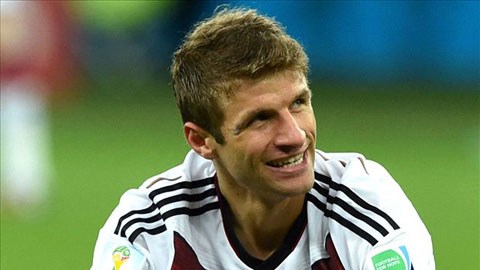 Thomas Mueller mới cùng ĐT Đức đoạt chức vô địch thế giới