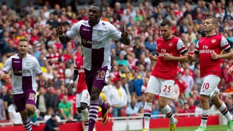 Arsenal sẽ có chuyến làm khách cực kỳ khó khăn tại Villa Park