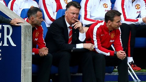Louis van Gaal đang rơi vào tình cảnh của David Moyes