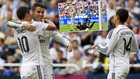 Real đã tạo nên cuộc thảm sát trước chủ nhà Deportivo