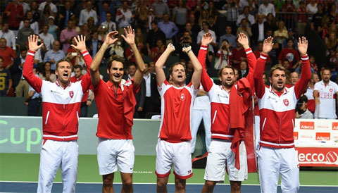 Chung kết Davis Cup: Thụy Sỹ kém cơ hơn Pháp? Chung kết Davis Cup: Thụy Sỹ kém cơ hơn Pháp?