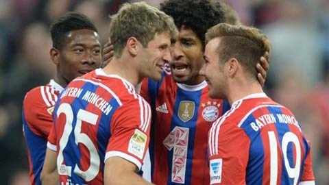 Thắng thuyết phục Paderborn, Bayern lên đỉnh Bundesliga